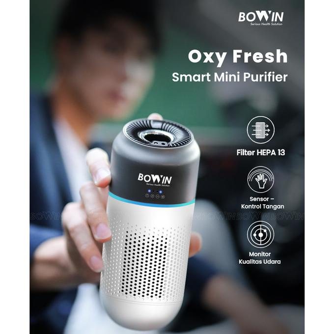 Jual Bowin Air Purifier Oxy Mini (3in1 True HEPA & ANION Filter ...