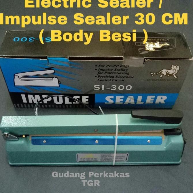 Jual Electrik Sealer 30Cm Besi / Impulse Sealer Body Besi 30Cm