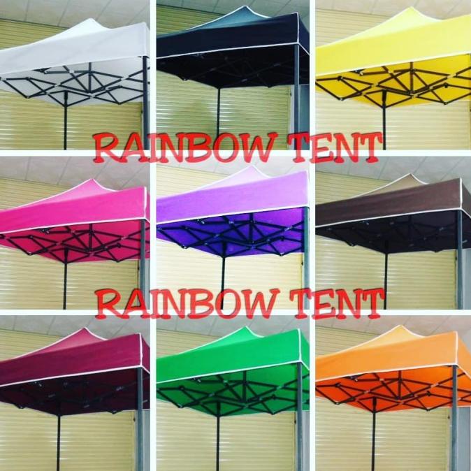 Jual Atap Tenda Ukuran 3x3 Jenis Kain Polyester D420 , 9 varian warna ...