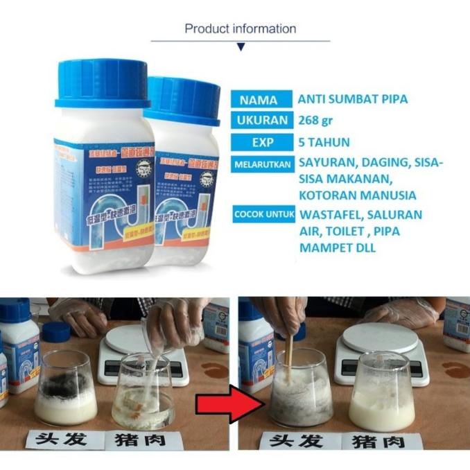 Jual Bubble Bombs Sink And Drain Cleaner SOLUSI PIPA SALURAN AIR MAMPET