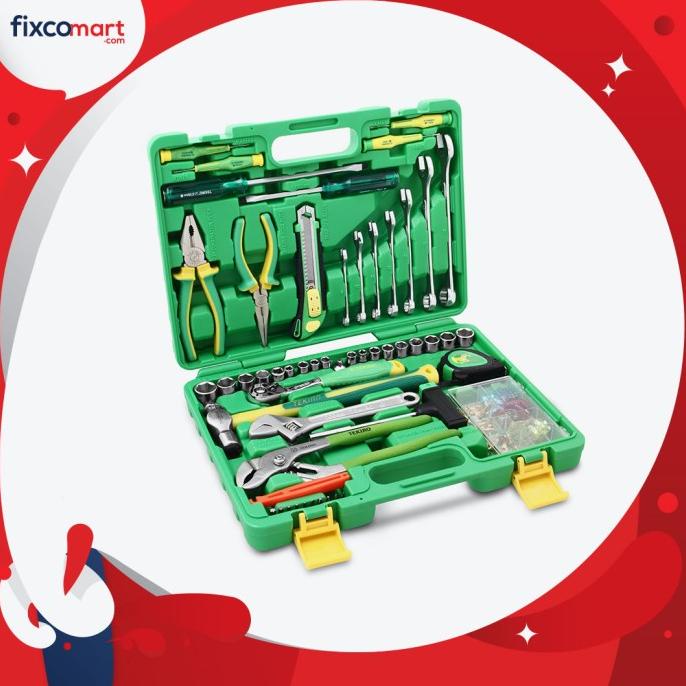 Jual Tekiro Mechanic Tools 60 Pcs / Tekiro Tool Set 60 Pcs | Shopee ...
