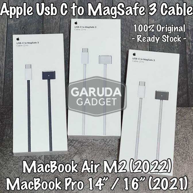 Cable MagSafe3 vers USB-C pour MacBook Air/Pro M1/M2 | Rakuten