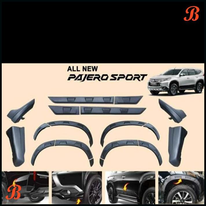 Jual Bodykit Body Kit Pajero Sport Rockford Fosgate Set Qvr Shopee