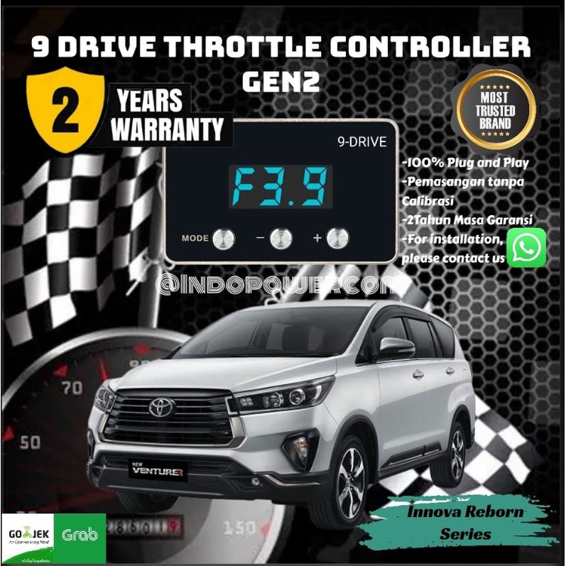Jual 9 Drive Throttle Controller Toyota Innova Reborn Series Remap ECU ...