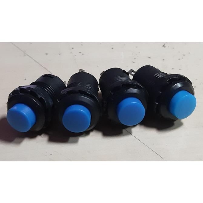 Jual Push On Off Toggle Button Switch Saklar Tombol Bulat Warna 2 Kaki ...