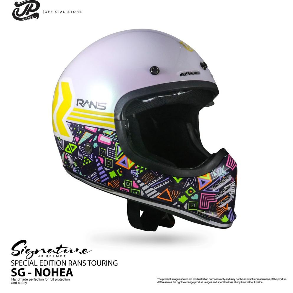 Jual Helm Jp Retro Signature Nohea/Rans Special Edition | Shopee Indonesia