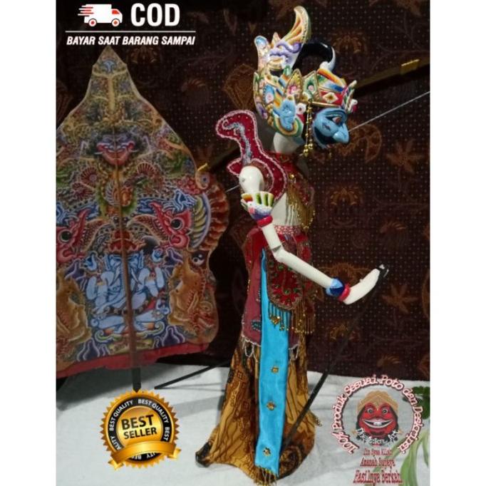 Jual Must Have Viral Wayang Golek Wayang Gatotkaca 75cm Kualitas