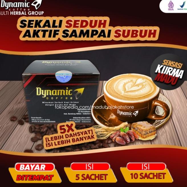 Jual Kopi Dynamic Isi 10 Sachet | Coffee Dynamic | Kopi Ddn | Tribulus ...
