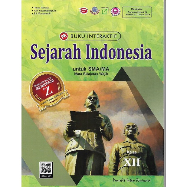 Jual Buku Pr Lks Sejarah Indonesia Kelas Xii 12 Semester 1 Kurikulum