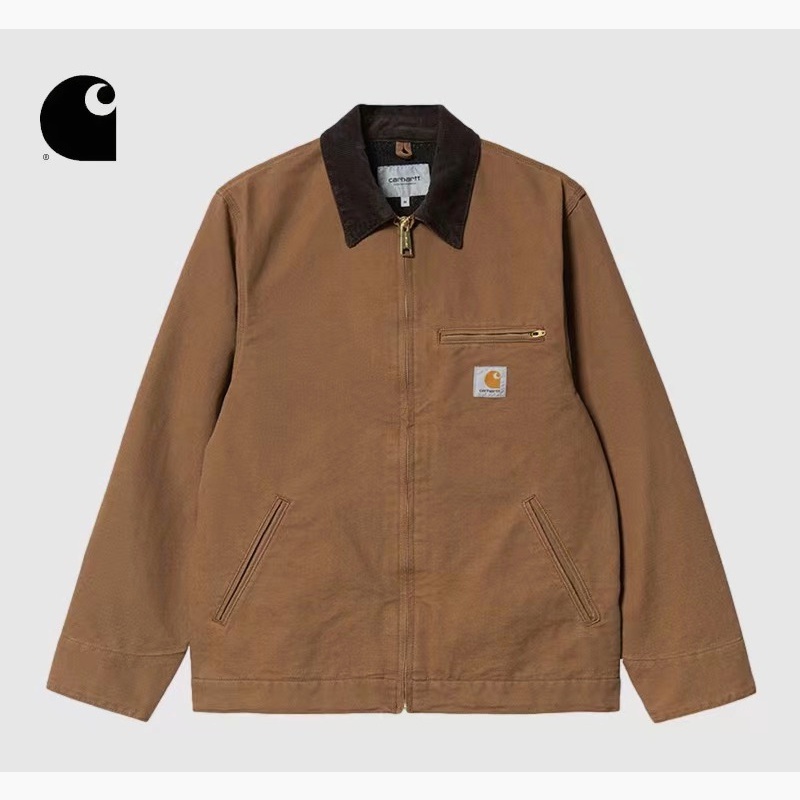 Carhartt jaket kanvas vintage Amerika Musim Semi 23