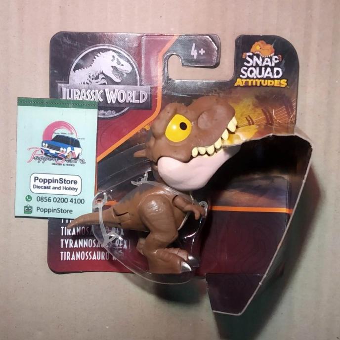 Jual Jurassic World Snap Squad Attitudes Tyrannosaurus Rex Wave 10 2022 Shopee Indonesia 4107