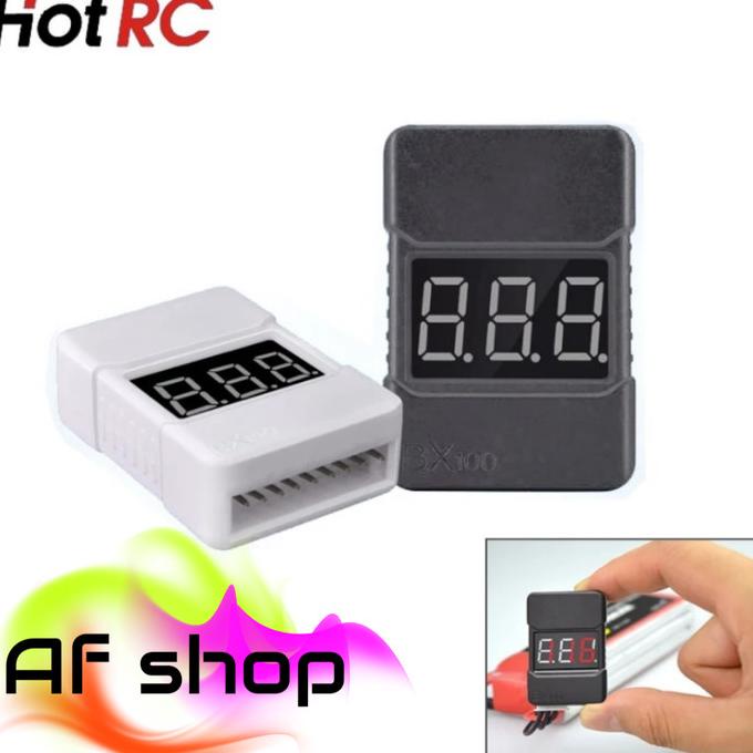 Avertisseur De Batterie Lipo 1S à 8S Avec écran LCD Et Buzzer - Testeur De Tension Pour Accus RC, Drone, Modèle Réduit