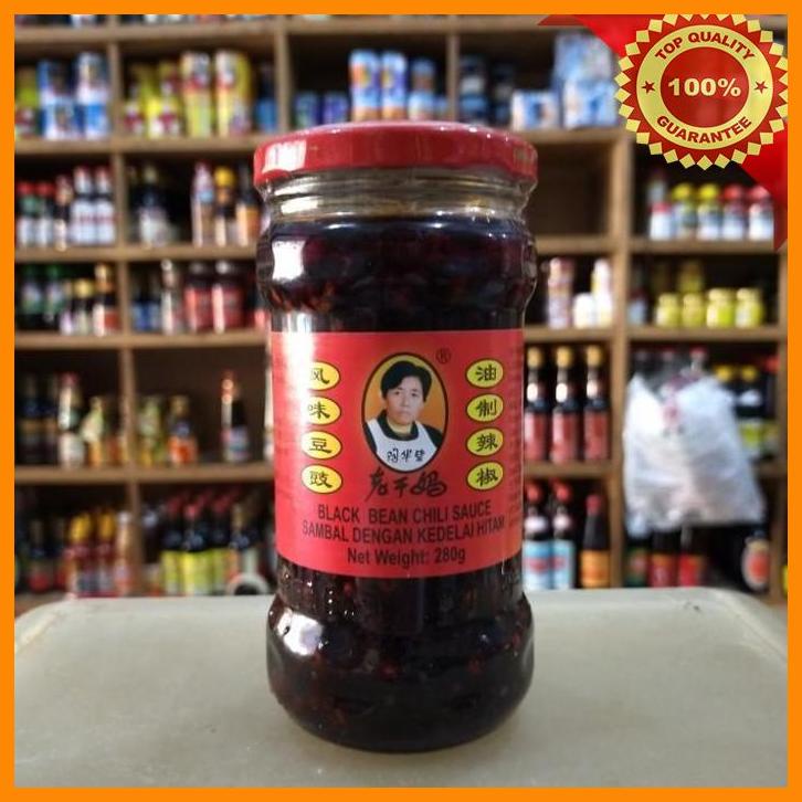 Jual (SUHA) LAO GAN MA BLACK BEAN CHILI SAUCE/ SAMBAL DENGAN KEDELAI