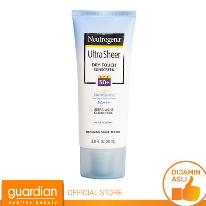 Jual Neutrogena Ultra Sheer Dry Touch Sunscreen Spf 50 88ml Shopee