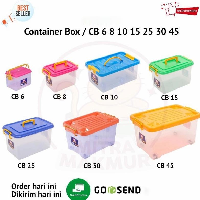 Jual Shinpo Box Container Plastik / Kotak Penyimpanan serbaguna cb 30 Liter  ,45 Liter, 60 Liter, dan 70 Liter