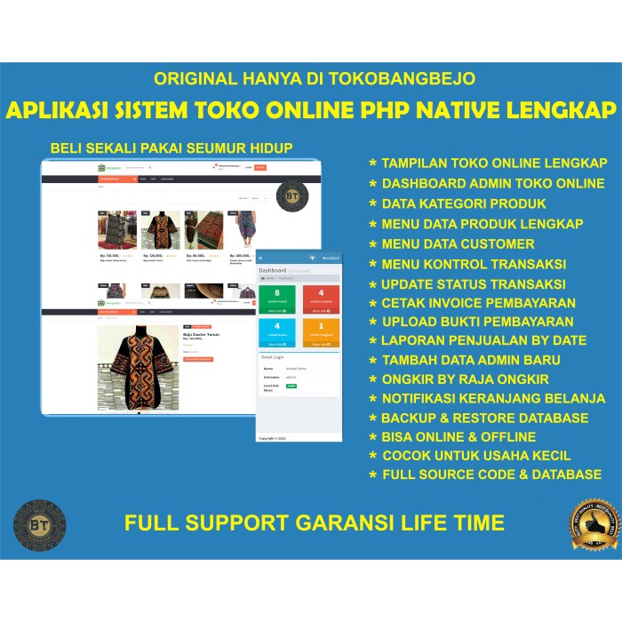 Jual Source Code Toko Online PHP dan MySQLi Perhitungan Ongkir Otomatis ...
