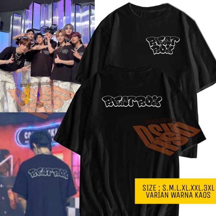 Jual Viral Kaos Korean Nct Dream Beat Box Concert Tulisan Outline Shopee Indonesia