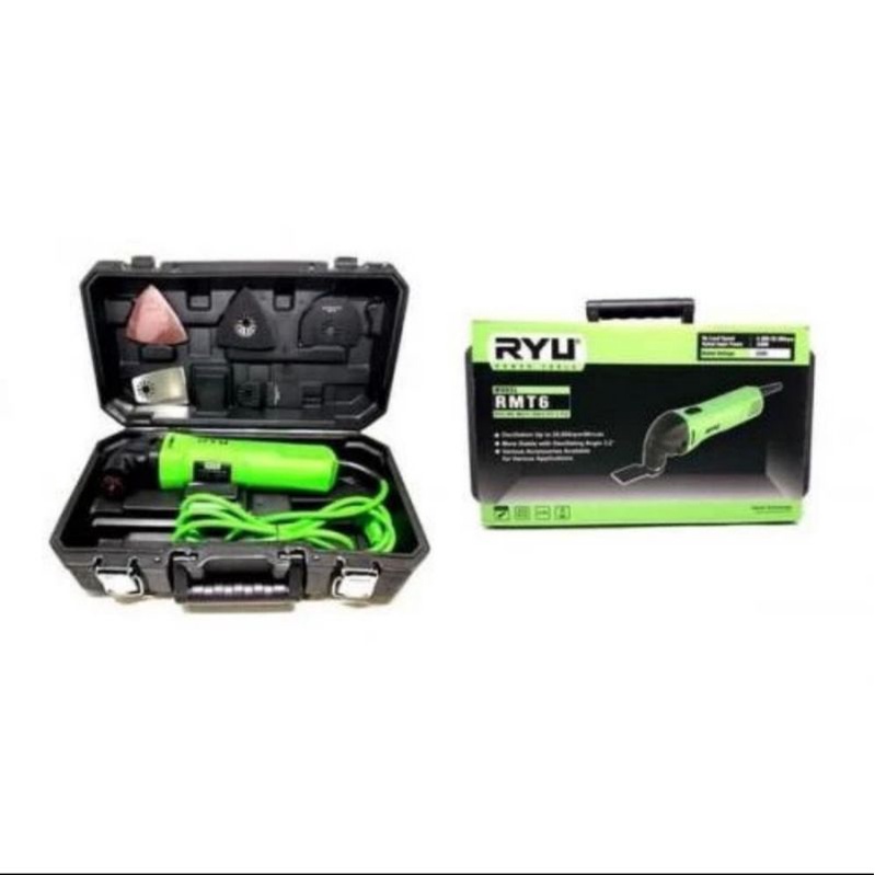 Jual Tekiro Ryu Mesin Oskilasi Tools Multi Cutter Set 6 pcs Original ...
