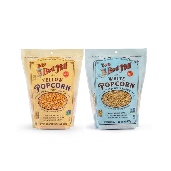 Jual Bundling Bob's Red Mill Yellow Popcorn dan White Popcorn 850 gr