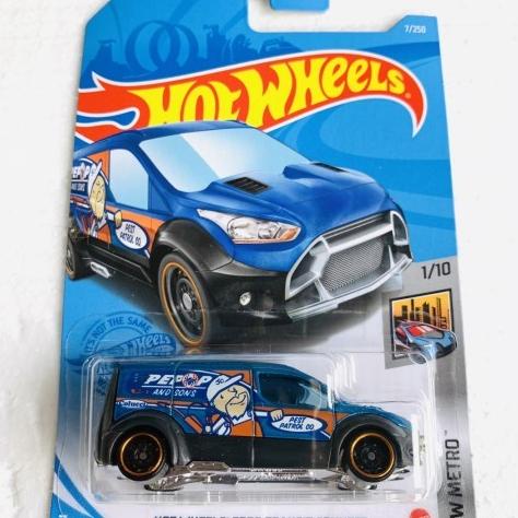Hot Wheels Ford Transit Connect [Blue] - HW Workshop Series 1:64 Scale Diecast Car