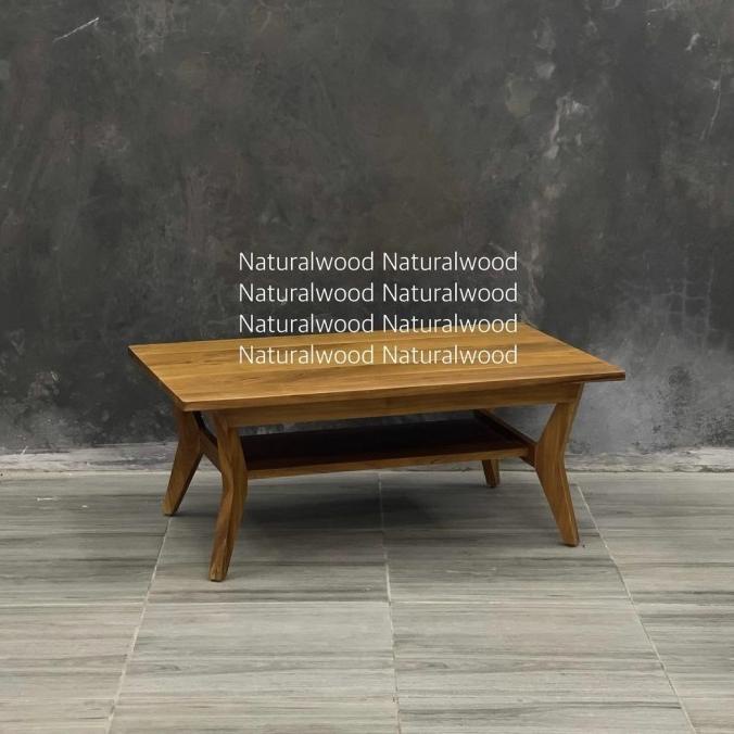 Jual Produk Termurah !!! Meja Ruang Tamu Kayu Jati Gread A Packing Aman