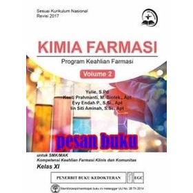 Jual Buku Kimia Farmasi Vol. 2 Kelas XI - Yulie | Shopee Indonesia