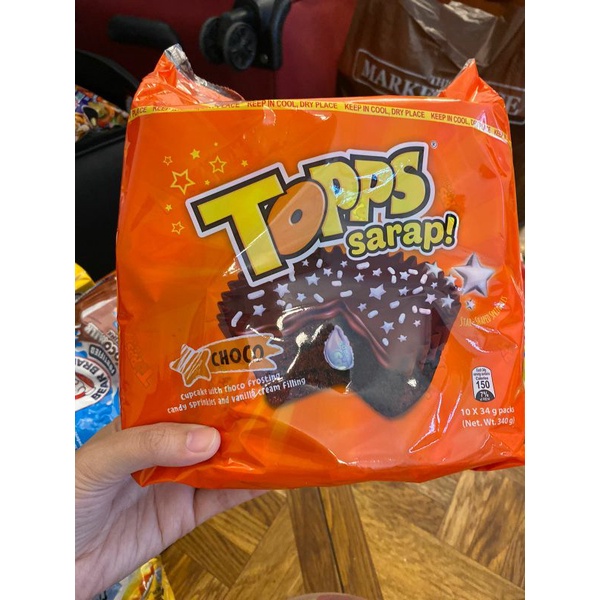 Jual Topps Sarap Chocolate isi 10 Certified Halal Philippines | Shopee ...