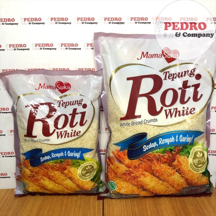 Jual Mamasuka Tepung Roti White White Bread Crumbs Kg Shopee Indonesia