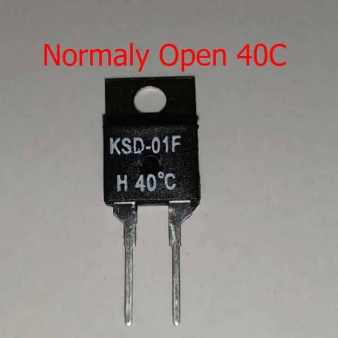 Jual KSD-01F KSD01 40C Thermal Switch Temperature Sensor Thermostat (NO ...