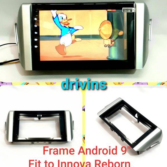 Jual Terkini!! FRAME HEAD UNIT DOUBLE DIN ANDROID INNOVA REBORN 9” INCH ...