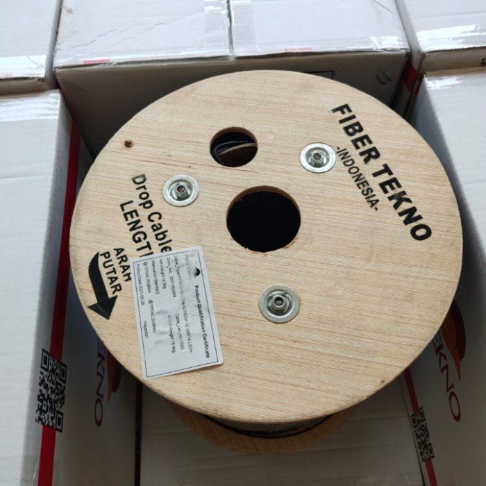 Jual dropcore 1 core 3 seling fiber tekno | Shopee Indonesia
