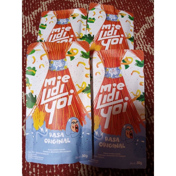 Jual Mie lidi rasa original berat 50gram | Shopee Indonesia