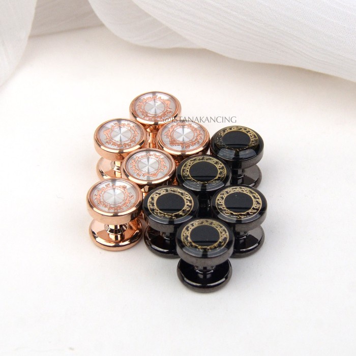 Jual Best Seller Kancing Kemeja Tuxedo Stud Butang Melayu Mewah Istana ...