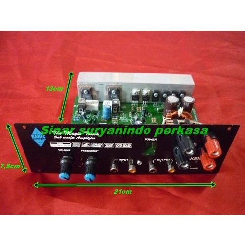 Jual Kit 817 Ranic /power subwoofer plus inverter/rangkaian Shopee