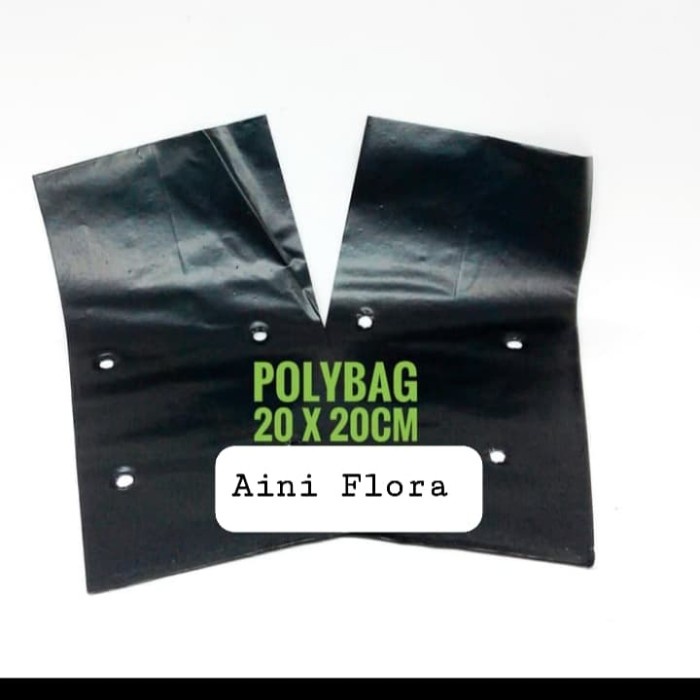 Jual Polybag Tanaman Hitam / Polibek Plastik / Polybek Hitam 20Cm 1 Kg ...