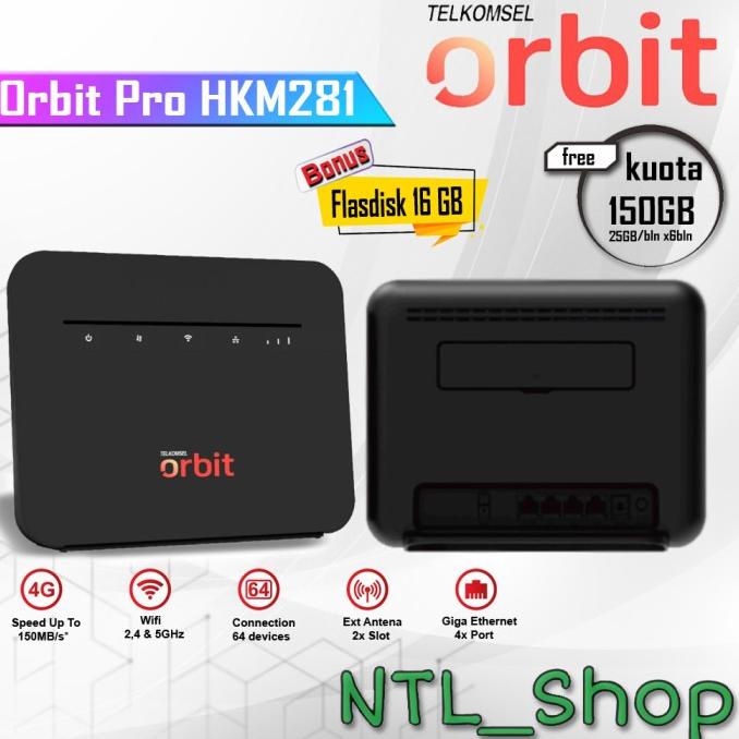 Jual Orbit Pro HKM281 - Telkomsel Orbit Pro HKM281 Modem WiFi 4G ...