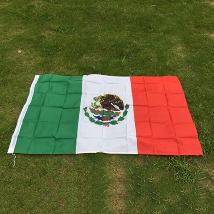 Jual TERMURAH Bendera Nasional Negara Mexico Mexican Flag BENDERA CUSTOM BENDERA NU BENDERA ONE