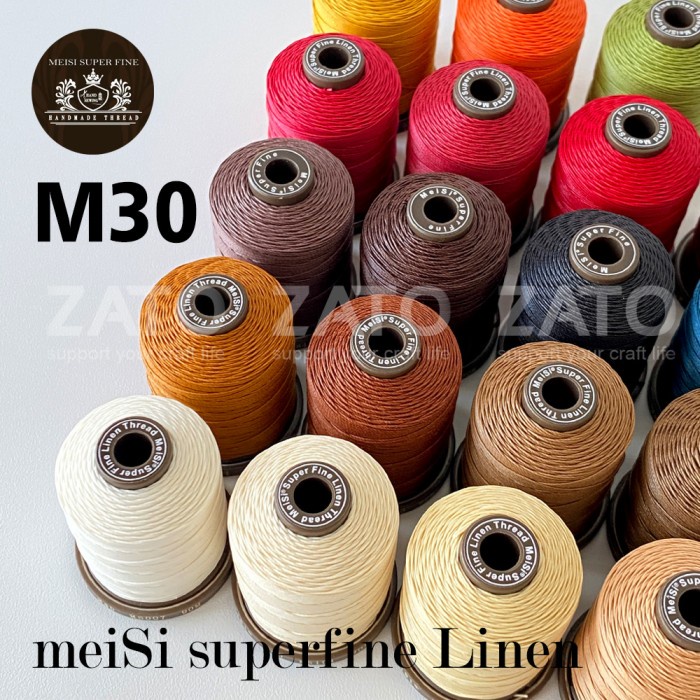 Jual TERMURAH M30 link ke 2 - MEISI Super Fine Linen Threads I Leather ...
