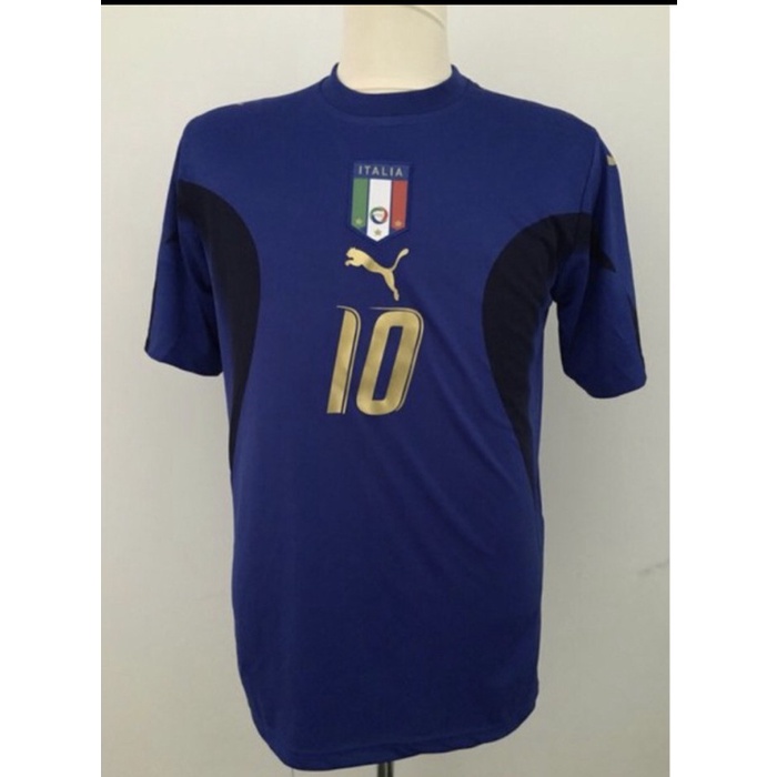 Jual TERMURAH Italy 2006 World Cup Champions jersey full nameset