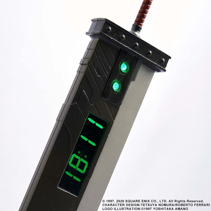 Jual FLASH SALE!!! FINAL FANTASY VII REMAKE DIGITAL CLOCK - BUSTER ...