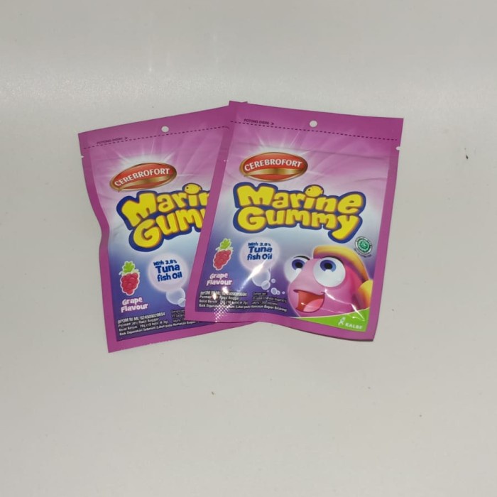 Jual Permen jeli Cerebrofort Marine Gummy rasa anggur | Shopee Indonesia