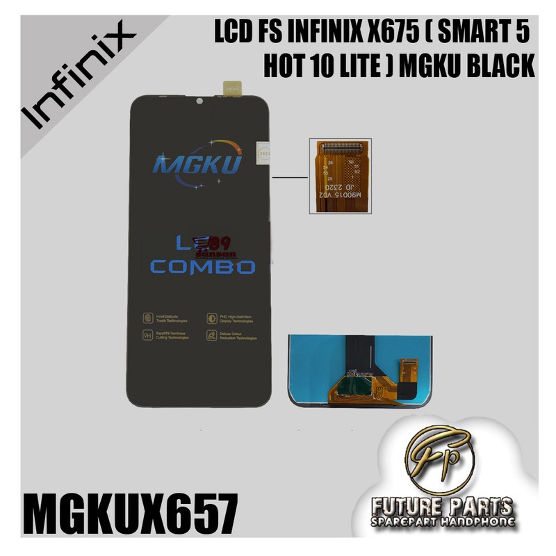 Jual LCD FULLSET INFINIX X657 MGKU/X657B (HOT 10 LITE/SMART 5) | Shopee ...