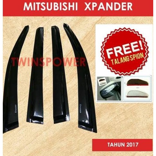 Jual Talang Air Mobil Mitsubishi Xpander Free Set Talang Spion Shopee Indonesia