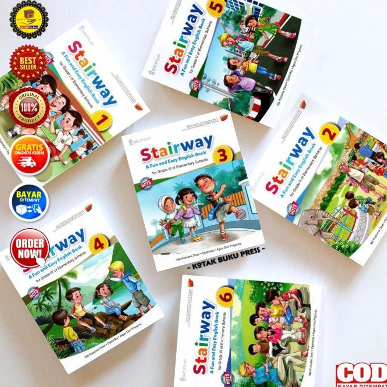 Jual Trending Buku Stairway / Starway / Buku Bahasa Inggris Sd ...