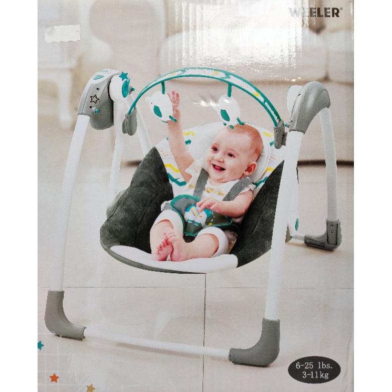 Jual READY AYUNAN BAYI BOUNCER ELEKTRIK BABY SWING OTOMATIS COCOLATTE