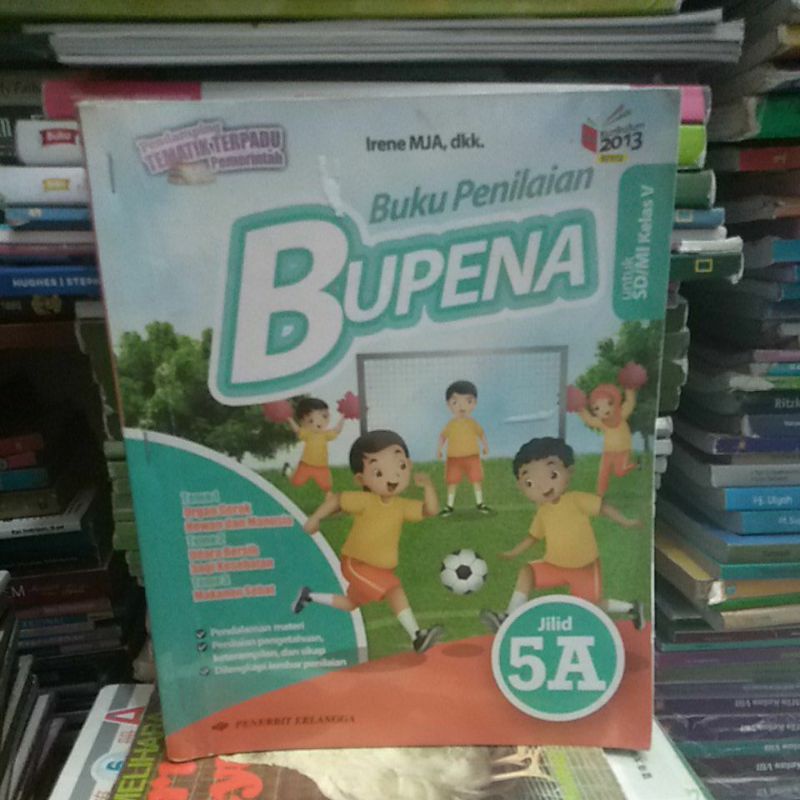 Jual buku penilaian bupena jilid 5A untuk SD kelas 5 penerbit Erlangga ...