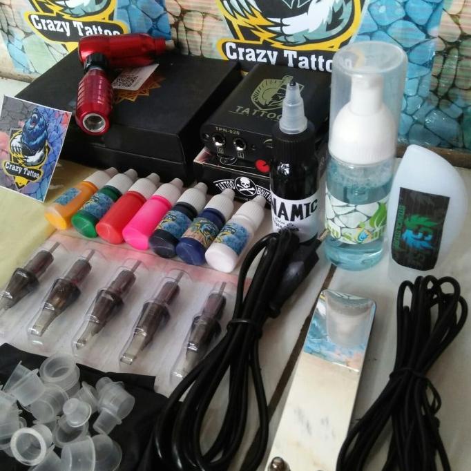 Jual Mesin Tattoo Set Rotary Pen Machine Tato Tingal Pakai Tatto Lengkap Shopee Indonesia 5062