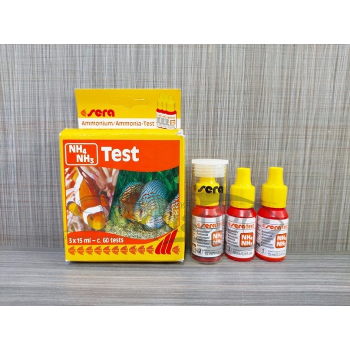 Jual SERA NH4 NH3 AMMONIUM AMMONIA TEST ALAT PENGUKUR KADAR AMONIA AMONIAK Shopee Indonesia