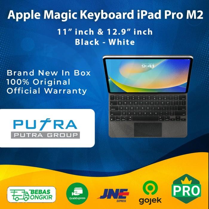 Jual Apple Magic Keyboard For Ipad Pro 2022 M2 6Th Gen 11 12.9 White