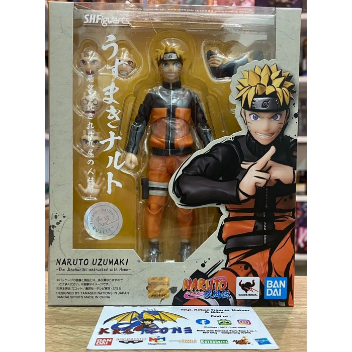 Jual BANDAI S.H.FIGUARTS NARUTO SHIPPUDEN NARUTO UZUMAKI JINCHURIKI SHF ...